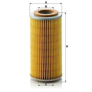 Filtru ulei - MANN-FILTER [H 804 x]