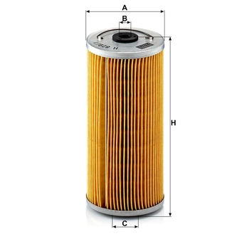 Filtru ulei motor - MANN-FILTER [H 829/1 x]