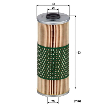 Filtru ulei motor - MANN-FILTER [H 952 x]