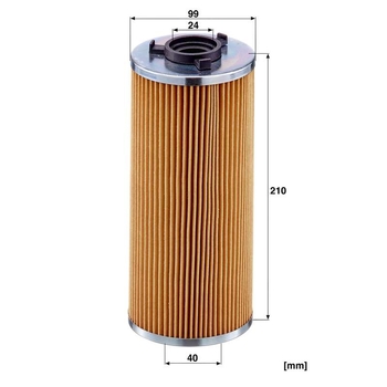 Filtru hidraulic - MANN-FILTER [HD 10 011 x]