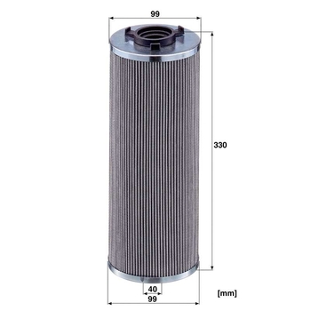 Filtru hidraulic - MANN-FILTER [HD 10 012 x]