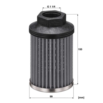 Filtru hidraulic - MANN-FILTER [HD 10 014]