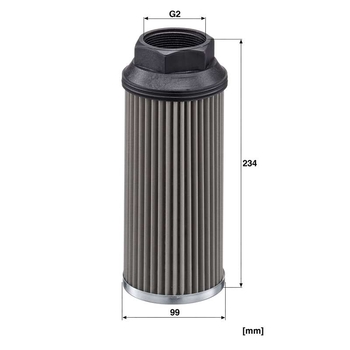 Filtru hidraulic - MANN-FILTER [HD 10 015]