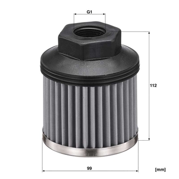 Filtru hidraulic - MANN-FILTER [HD 10 019]