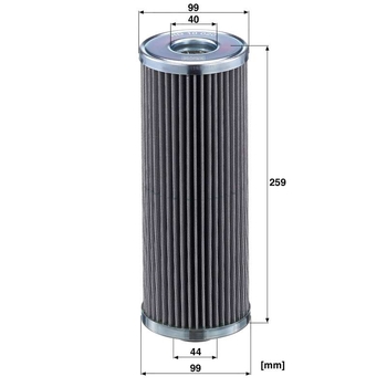 Filtru hidraulic - MANN-FILTER [HD 10 020 x]