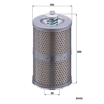 Filtru hidraulic - MANN-FILTER [HD 11 009]