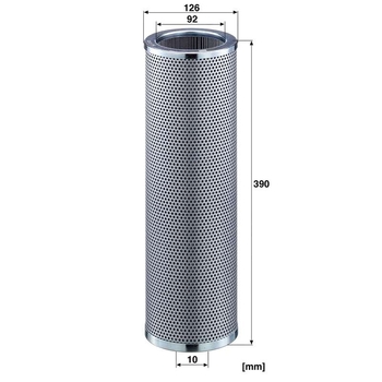 Filtru hidraulic - MANN-FILTER [HD 13 012]