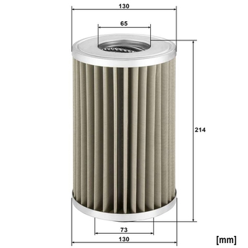 Filtru hidraulic - MANN-FILTER [HD 13 017 x]