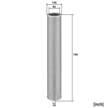 Filtru hidraulic - MANN-FILTER [HD 13 019]