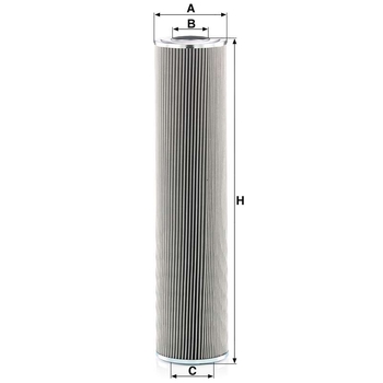 Filtru ulei hidraulic - MANN-FILTER [HD 14 003]