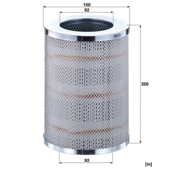 Filtru ulei hidraulic - MANN-FILTER [HD 15 001]