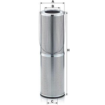 Filtru ulei hidraulic - MANN-FILTER [HD 15 002]