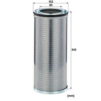 Filtru ulei hidraulic - MANN-FILTER [HD 160]
