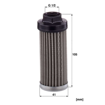 Filtru ulei hidraulic - MANN-FILTER [HD 4003]