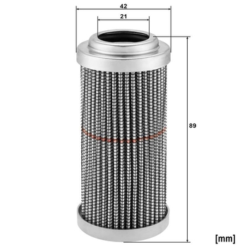 Filtru hidraulic - MANN-FILTER [HD 4009 x]