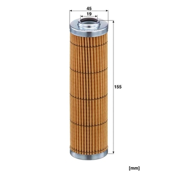 Filtru hidraulic - MANN-FILTER [HD 4012]