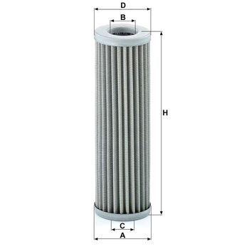 Filtru ulei motor - MANN-FILTER [HD 5006]