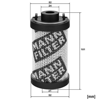 Filtru hidraulic - MANN-FILTER [HD 5027]