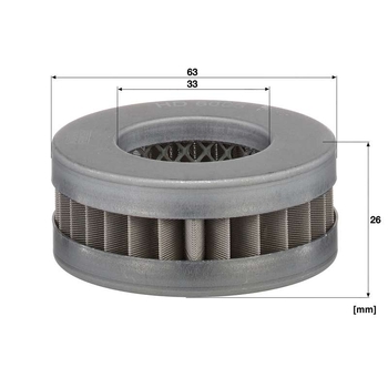 Filtru ulei hidraulic - MANN-FILTER [HD 6005]