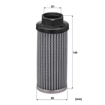 Filtru hidraulic - MANN-FILTER [HD 6008]