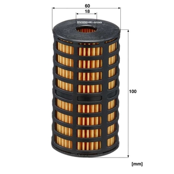 Filtru hidraulic - MANN-FILTER [HD 6018]