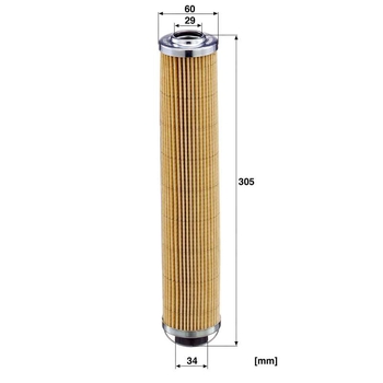 Filtru hidraulic - MANN-FILTER [HD 6019]