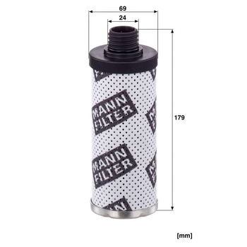 Filtru ulei hidraulic - MANN-FILTER [HD 7013]