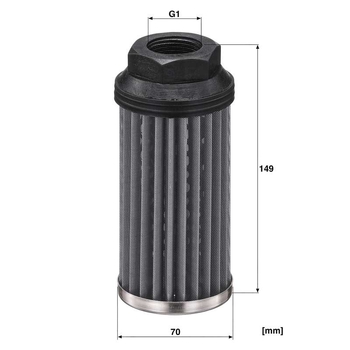 Filtru hidraulic - MANN-FILTER [HD 7026]