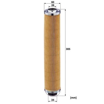 Filtru hidraulic - MANN-FILTER [HD 7030]