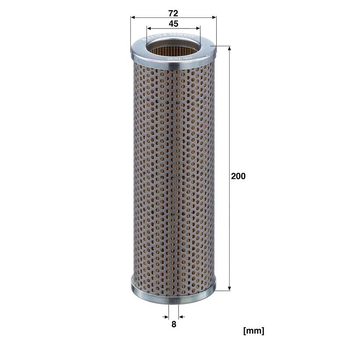 Filtru hidraulic - MANN-FILTER [HD 7036]