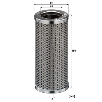 Filtru hidraulic - MANN-FILTER [HD 7038]