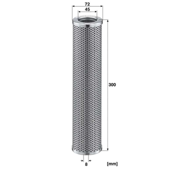 Filtru hidraulic - MANN-FILTER [HD 7039]