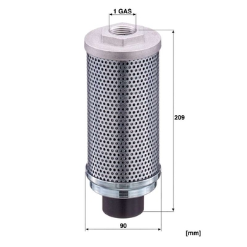 Filtru hidraulic - MANN-FILTER [HD 9020]