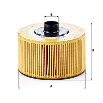 Filtru ulei - MANN-FILTER [HU 10 002 z]