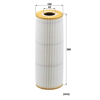 Filtru ulei - MANN-FILTER [HU 10 200 z]