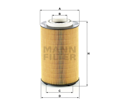 Filtru ulei - MANN-FILTER [HU 1291/1 z]