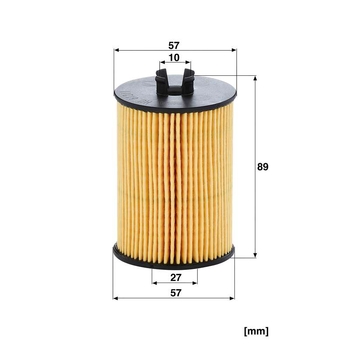 Filtru ulei - MANN-FILTER [HU 612/1 x]