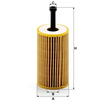 Filtru ulei - MANN-FILTER [HU 612 x]
