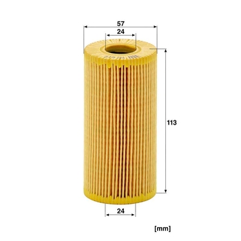 Filtru ulei - MANN-FILTER [HU 618 x]