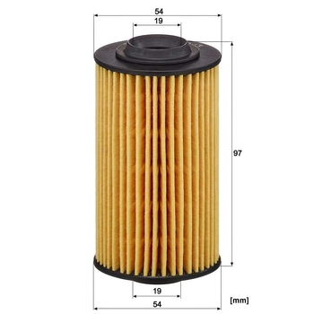 Filtru ulei - MANN-FILTER [HU 69/3 x]