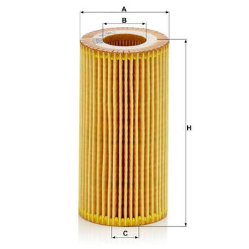 Filtru ulei - MANN-FILTER [HU 7012 z]