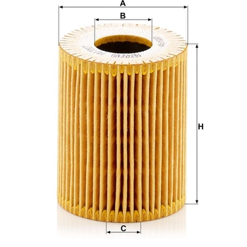 Filtru ulei - MANN-FILTER [HU 7017 z]