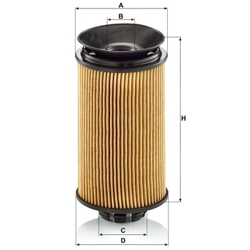 Filtru ulei - MANN-FILTER [HU 7022 z KIT]