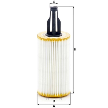 Filtru ulei - MANN-FILTER [HU 7025 z]