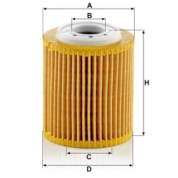 Filtru ulei - MANN-FILTER [HU 7032 z]