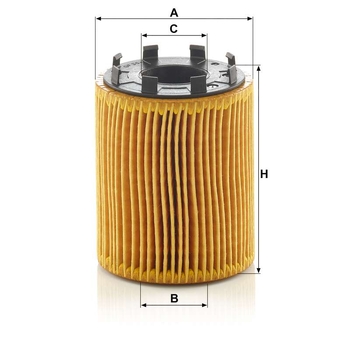 Filtru ulei - MANN-FILTER [HU 7041 z]