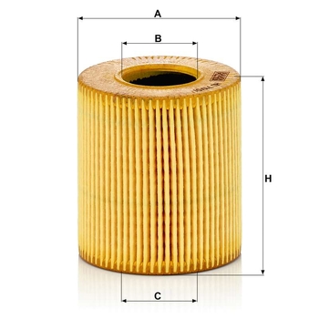 Filtru ulei - MANN-FILTER [HU 711/51 x]
