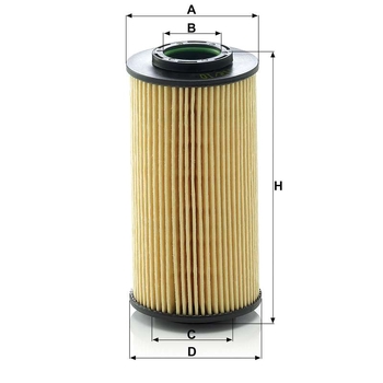 Filtru ulei - MANN-FILTER [HU 712/10 x]
