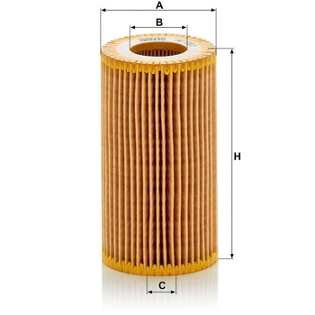Filtru ulei - MANN-FILTER [HU 718/1 k]