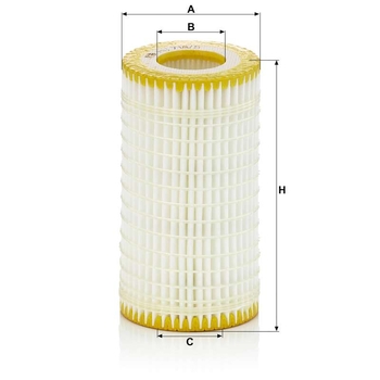 Filtru ulei - MANN-FILTER [HU 718/5 x]